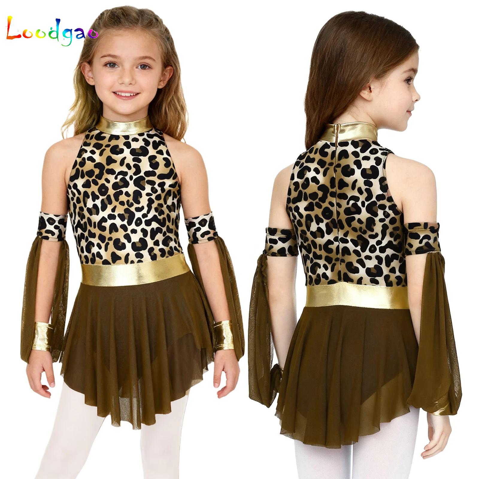 Summer Clothing Kids - Kostium dla dzieci Leopard Savage Caveman