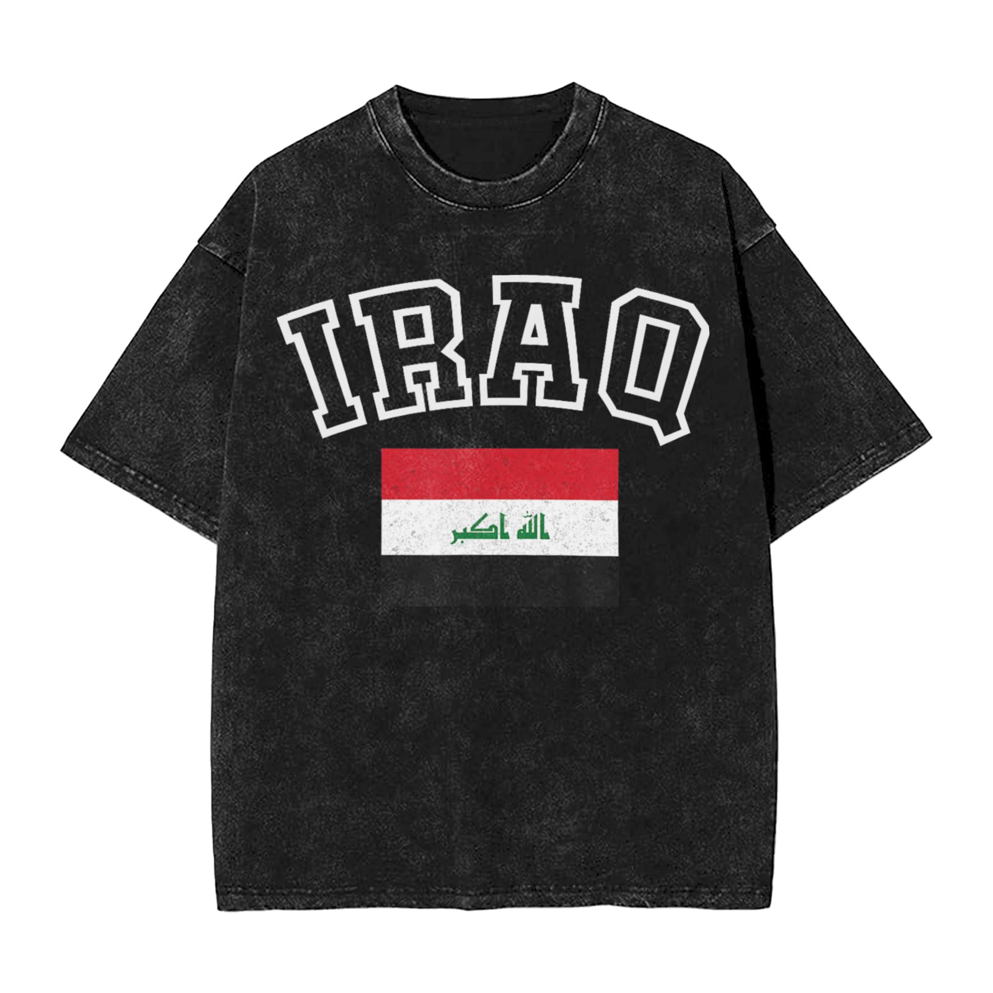 Summer Clothing Ideas - Koszulki męskie z flagą Iraku w