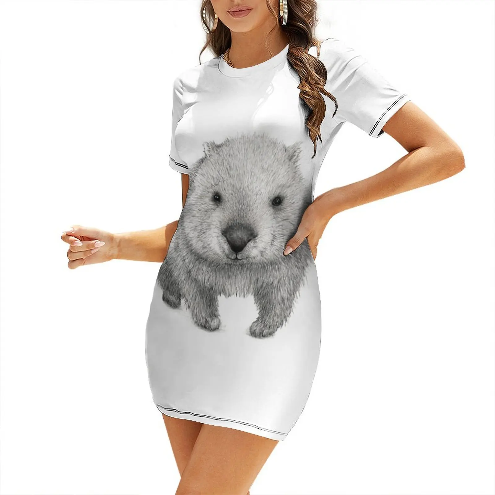 Summer Clothing Australia - Sukienka z krótkim rękawem Wombat Australia,