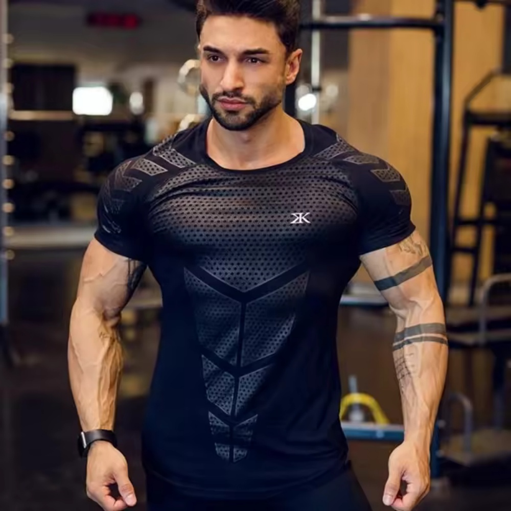 Summer Clothing Men 2025 - 2025 męska koszulka sportowa do biegania