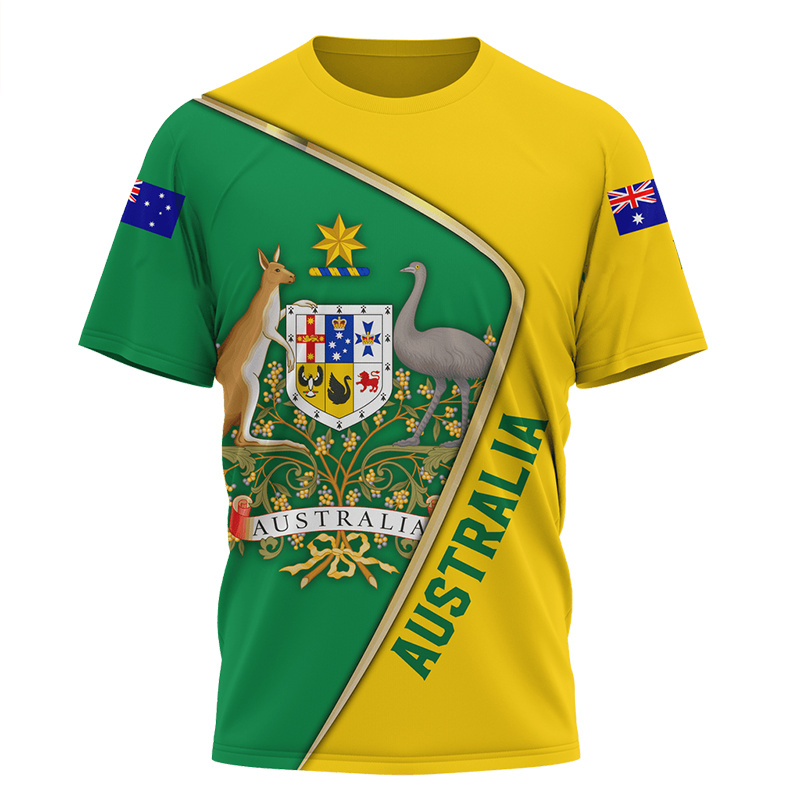 Summer Clothing Australia - Aborygeński Kangur Australia Koszulki z Nadrukiem