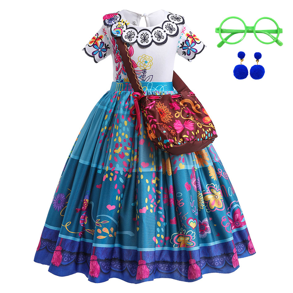 Summer Clothing Kids - Kostium księżniczki dla dziewczynek Encanto Halloween
