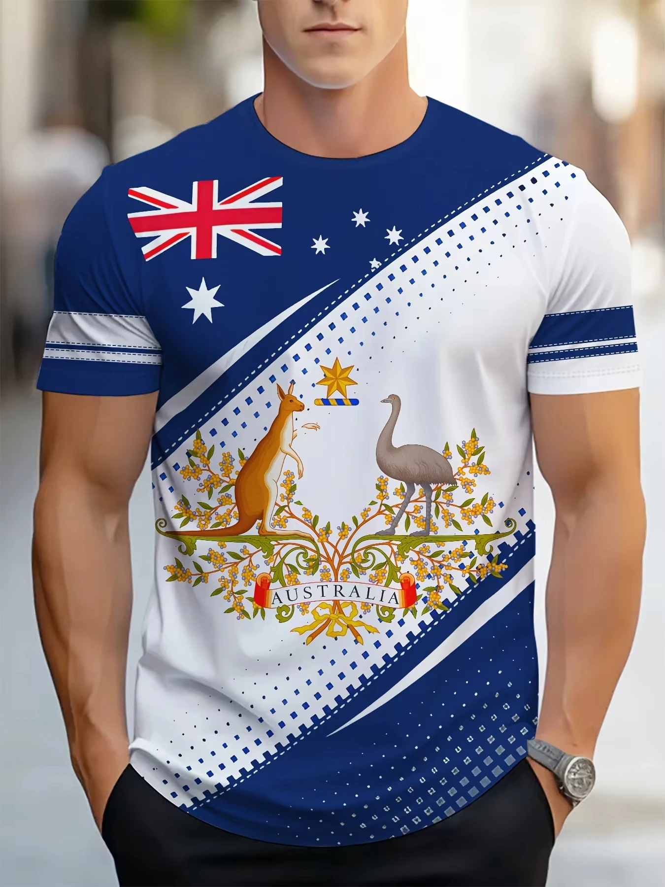 Summer Clothing Australia - Męskie koszulki Australia Graficzne koszulki dziecięce