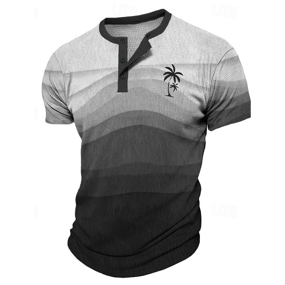 Summer Clothes Fashion - Męska koszulka T-shirt z zabawnym nadrukiem