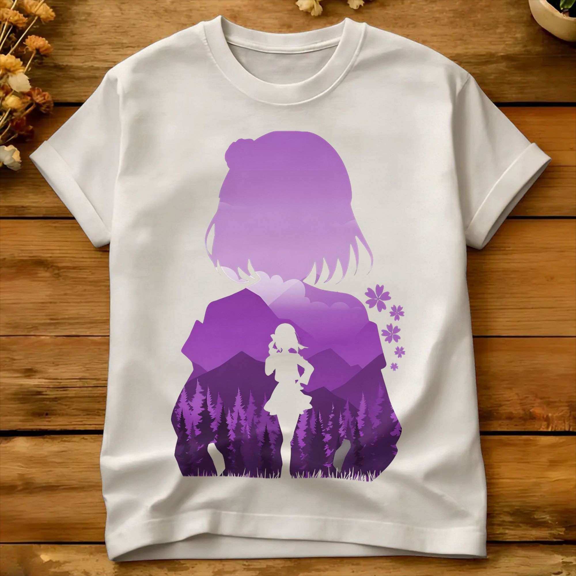 Summer Clothing Ideas - Męska koszulka Kana Arima Negative Illusion,