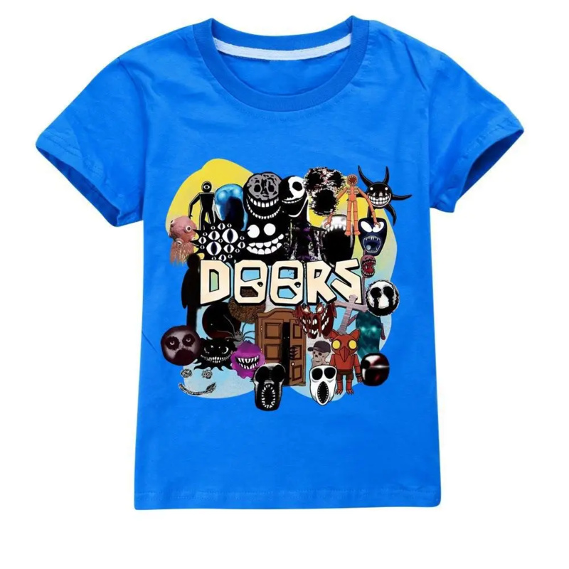 Summer Clothing Kids - AIAI 2025 Gra Drzwi Dziecięce Koszulki