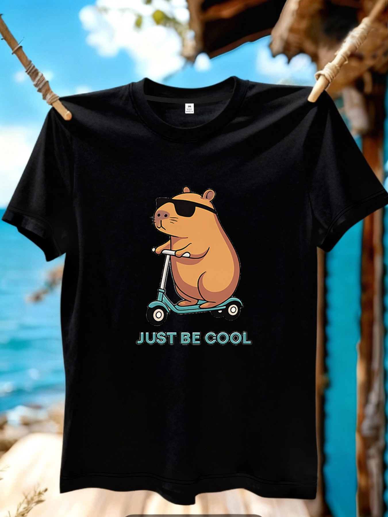 Summer Clothing Cartoon - 【YJ01222】Urocza koszulka damska plus size z