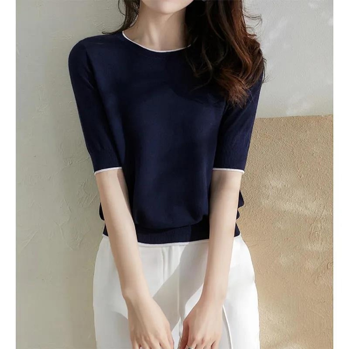 Summer Jumper Clothing - Damski sweter letni wiosenny moda koreańska