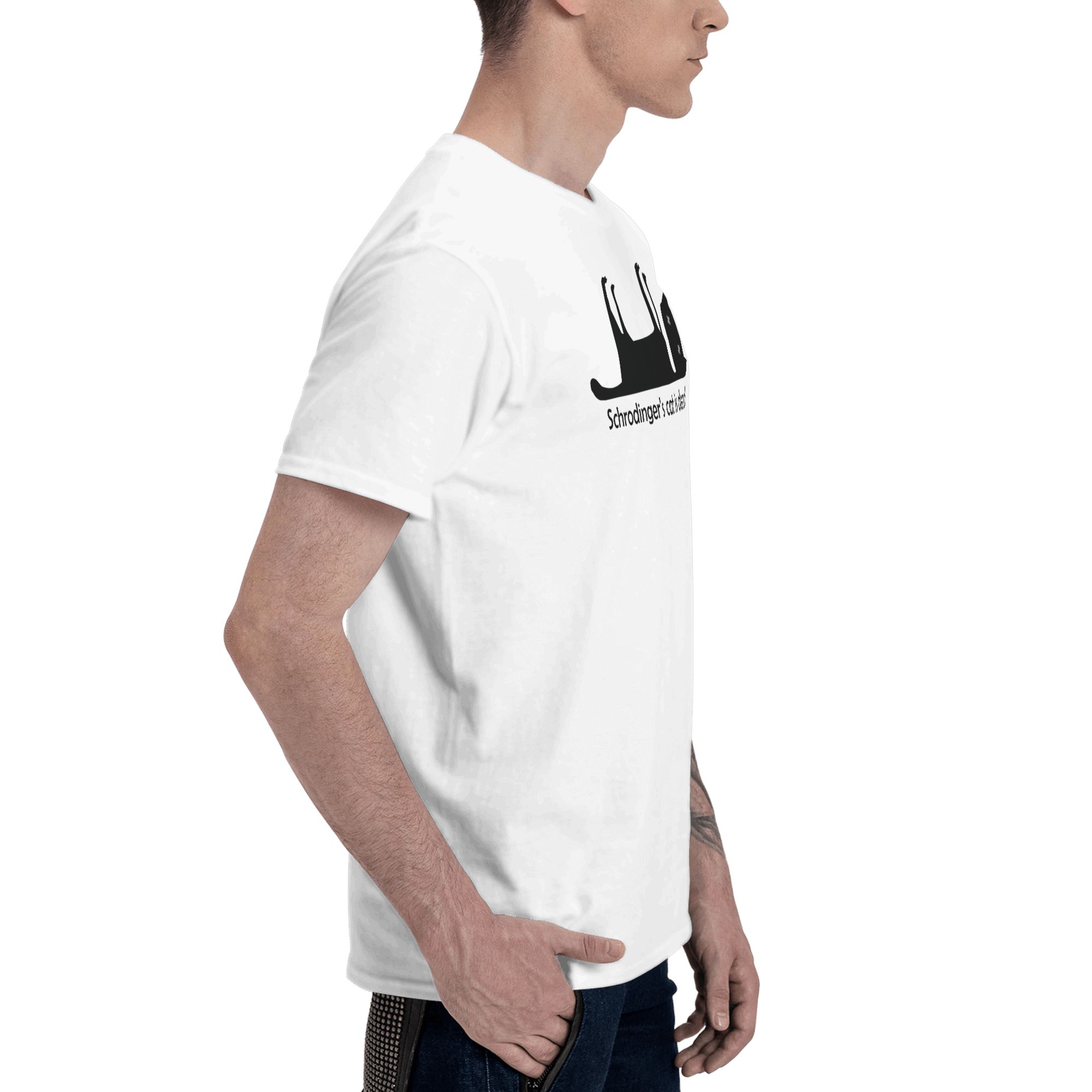 Koszulka męska Schrodinger's C – Summer Clothing Ideas recenzja i cena