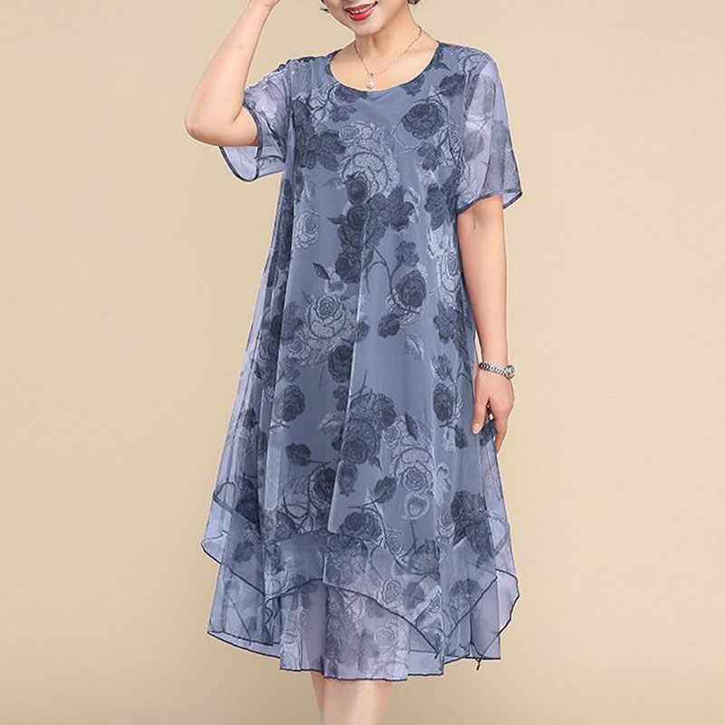 NOWE Sukienki z krótkim rękawe – Summer Clothing For 60 Year Old Woman recenzja i cena