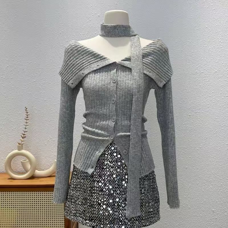 Swetry koreańskie Y2K z kołnie – Summer Jumper Clothing recenzja i cena