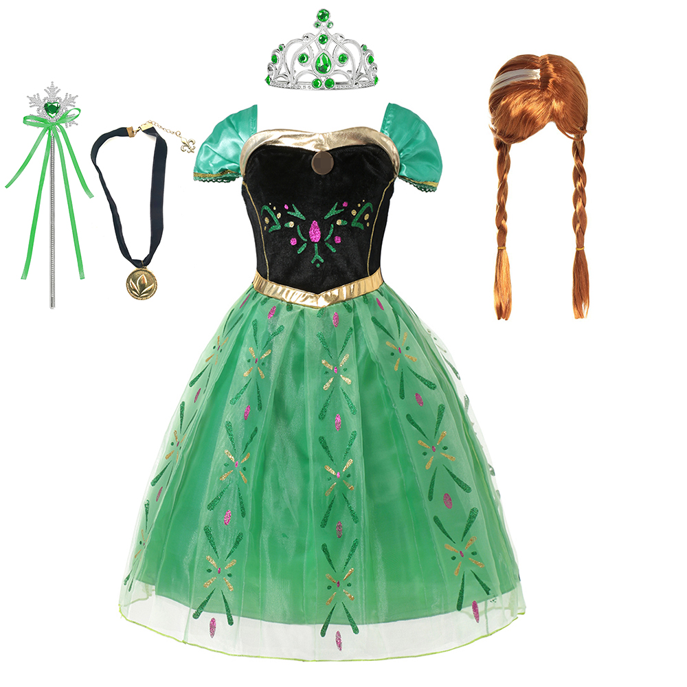 Anna kostium dla dzieci dziewc – Summer Clothing Kids recenzja i cena