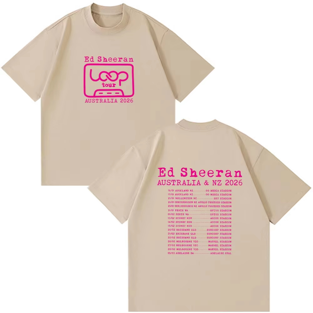 Merch z trasy koncertowej Ed S – Summer Clothing Australia recenzja i cena