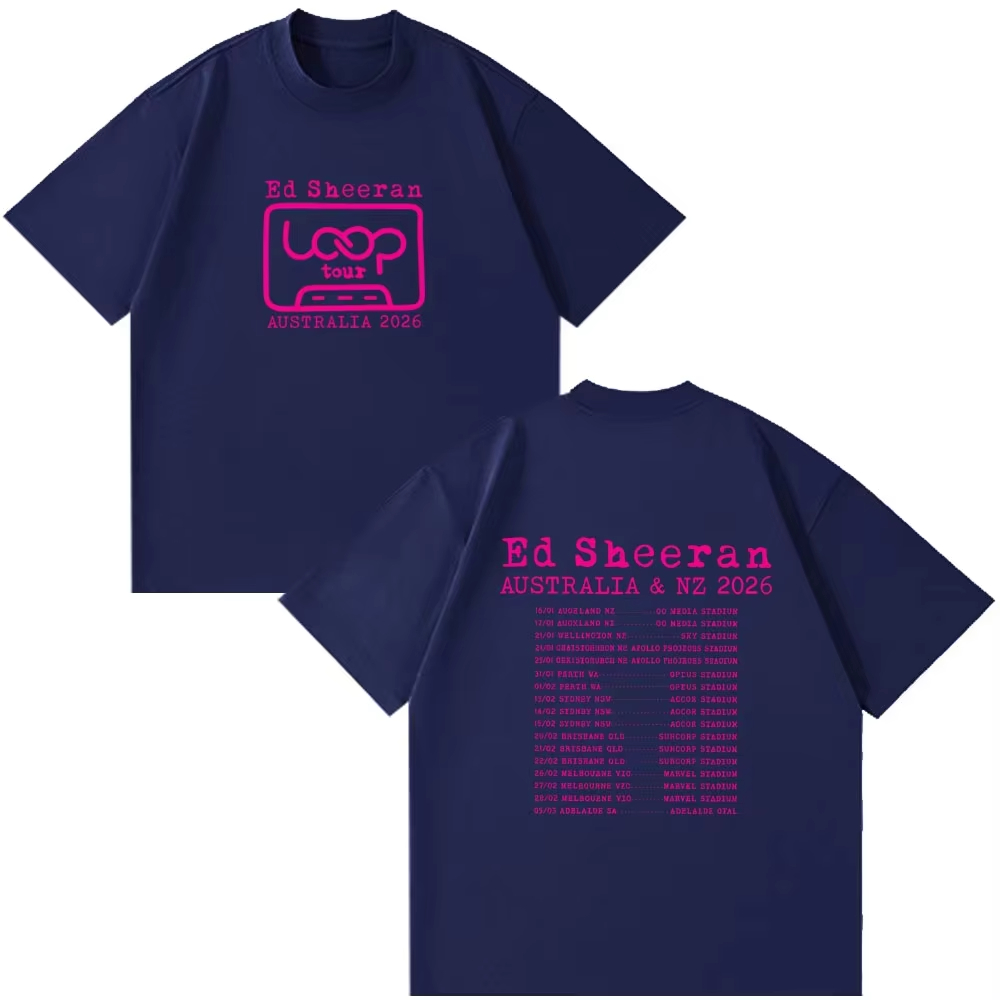 Merch z trasy koncertowej Ed S – Summer Clothing Australia recenzja i cena