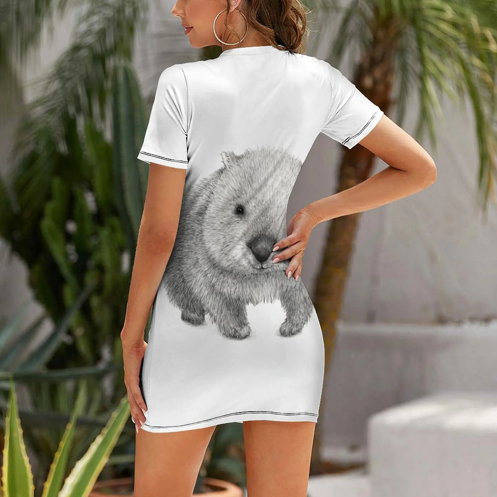 Sukienka z krótkim rękawem Wom – Summer Clothing Australia recenzja i cena