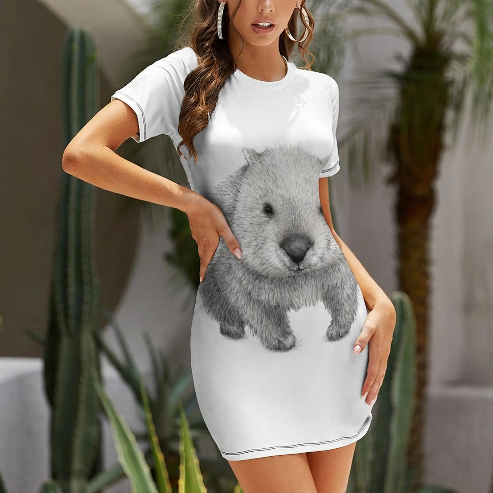 Sukienka z krótkim rękawem Wom – Summer Clothing Australia recenzja i cena