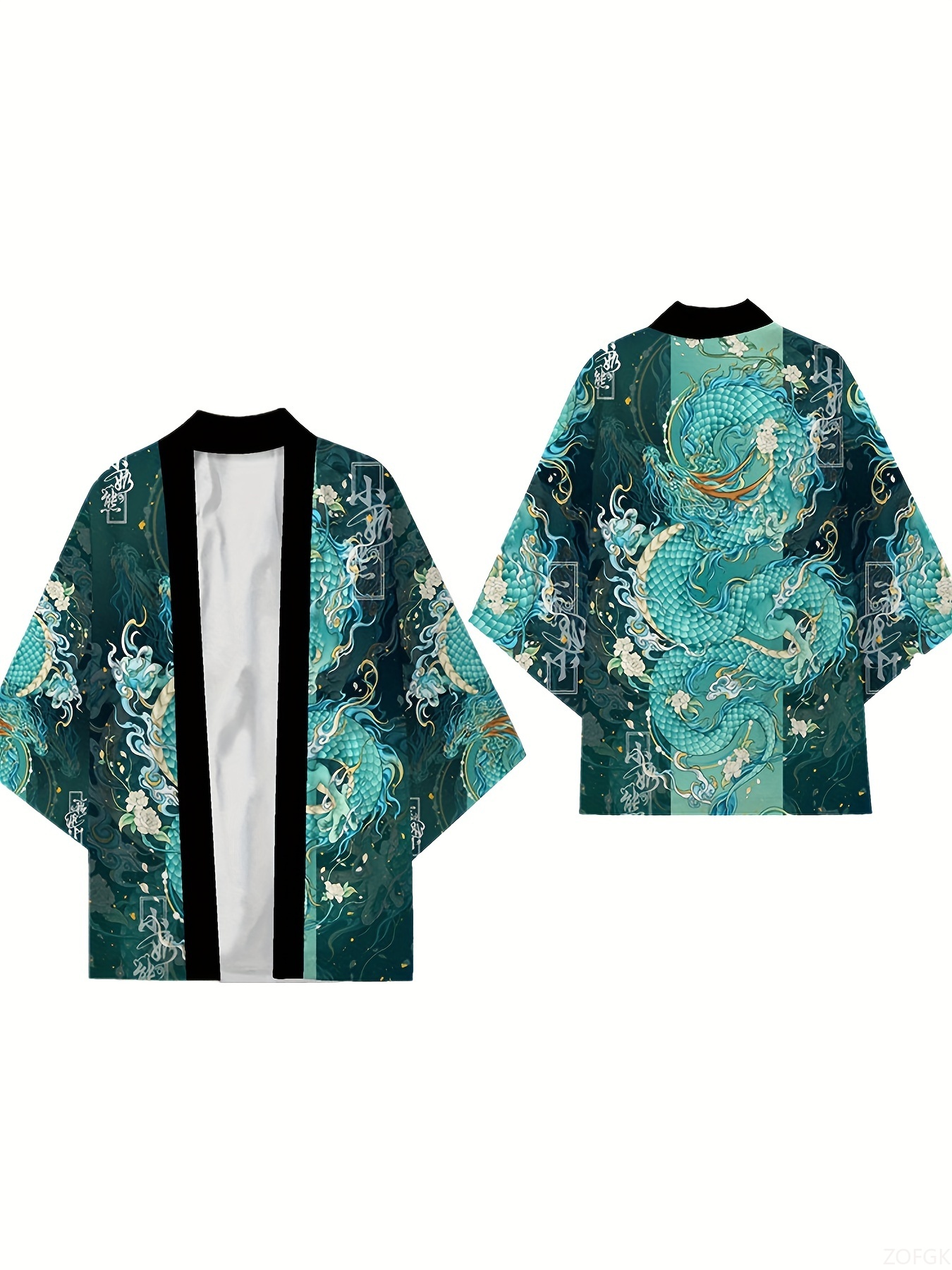 Kimono Unisex 3D Retro Długi N – Summer Clothing Cartoon recenzja i cena