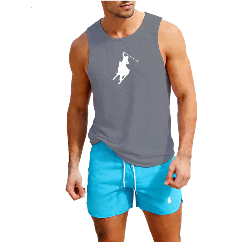 Męski letni zestaw: kamizelka  – Summer Clothing recenzja i cena