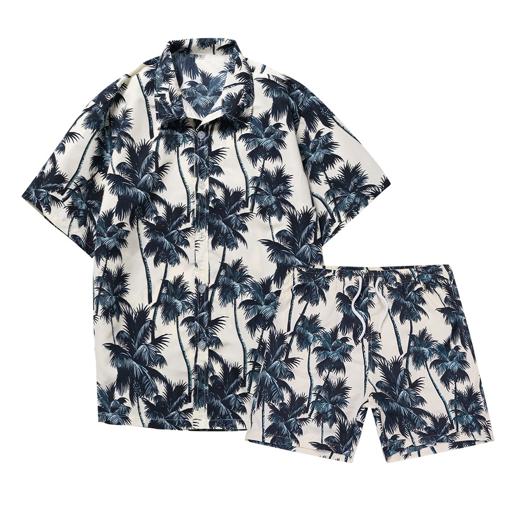 Męski zestaw: koszula z krótki – Summer Clothes Fashion recenzja i cena