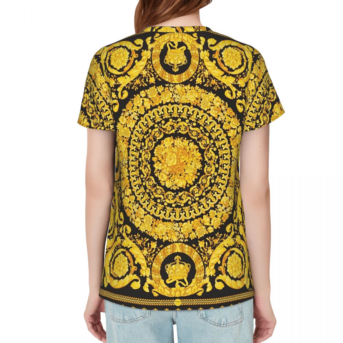 Dekoracyjna Złota Medalionowa  – Summer Clothing For 60 Year Old Woman recenzja i cena