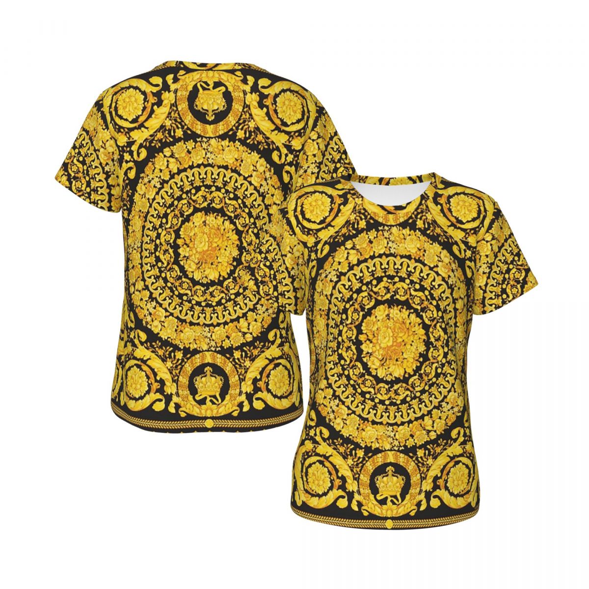Dekoracyjna Złota Medalionowa  – Summer Clothing For 60 Year Old Woman recenzja i cena