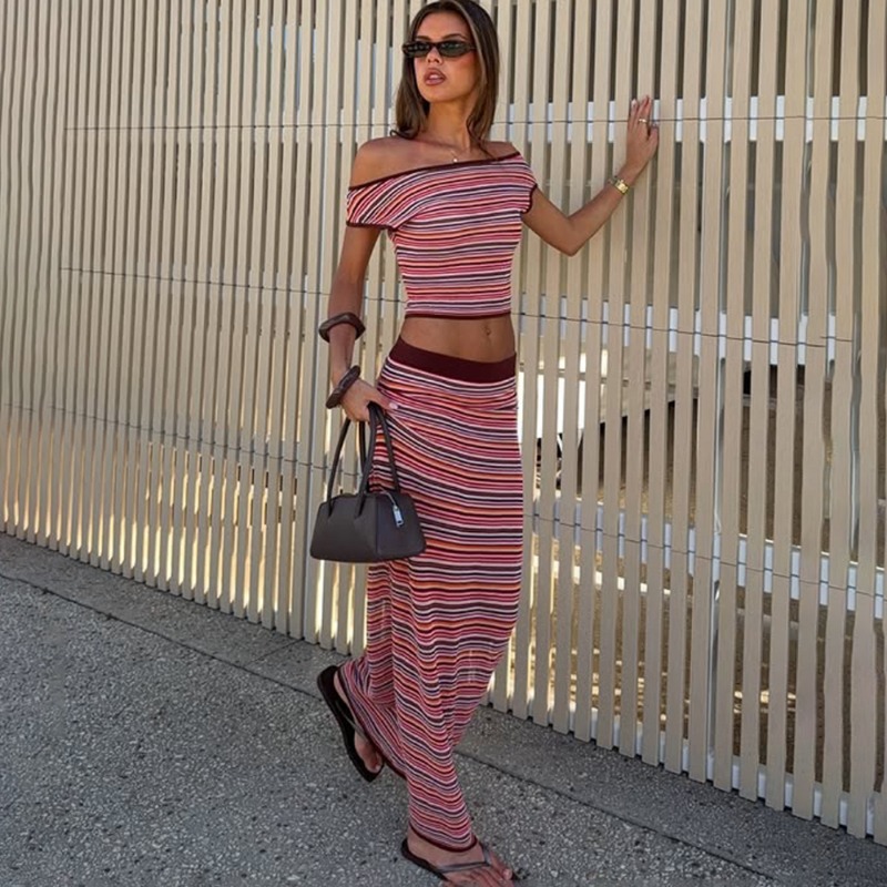 Damski dzianinowy komplet Tuul – Summer Clothing For Older Women recenzja i cena