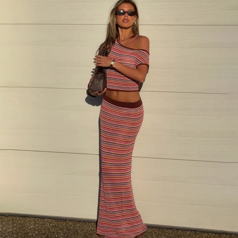 Damski dzianinowy komplet Tuul – Summer Clothing For Older Women recenzja i cena