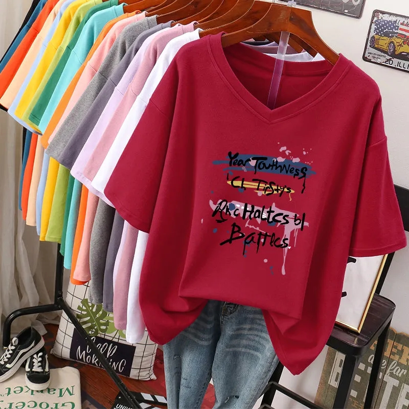 Plus Size 6XL 150KG Summer Let – Summer Clothing Cartoon recenzja i cena