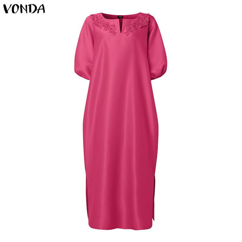 VONDA Sukienki satynowe damski – Summer Clothing For Older Women recenzja i cena