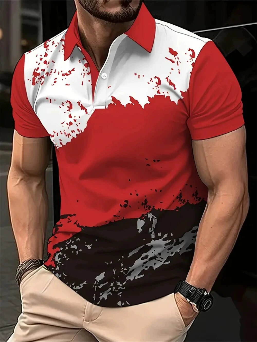 Modne męskie koszulki polo z m – Summer Clothing Canada recenzja i cena
