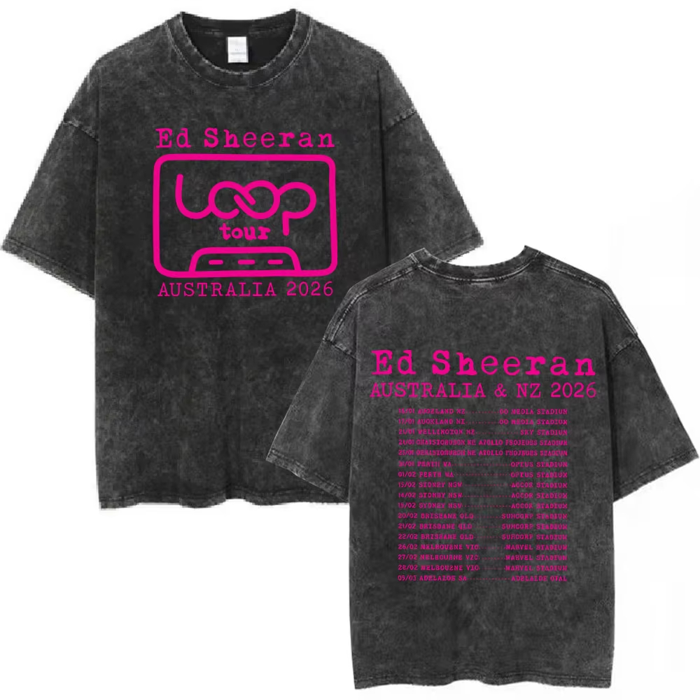 Koszulka Ed Sheeran Loop Tour  – Summer Clothing Australia recenzja i cena