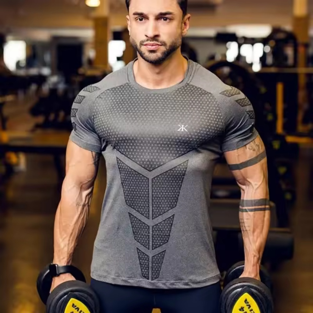 2025 męska koszulka sportowa d – Summer Clothing Men 2025 recenzja i cena