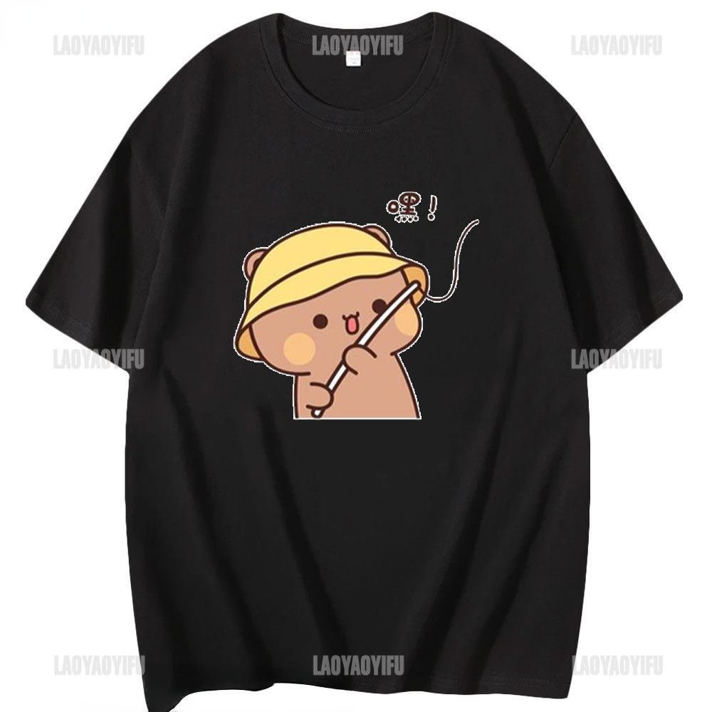 Kawaii Bubu Dudu Tshirt dla dz – Summer Clothing For 60 Year Old Woman recenzja i cena