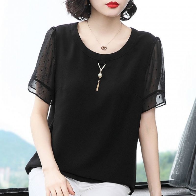 Casualowa koszula w jednolitym – Summer Clothing For 60 Year Old Woman recenzja i cena