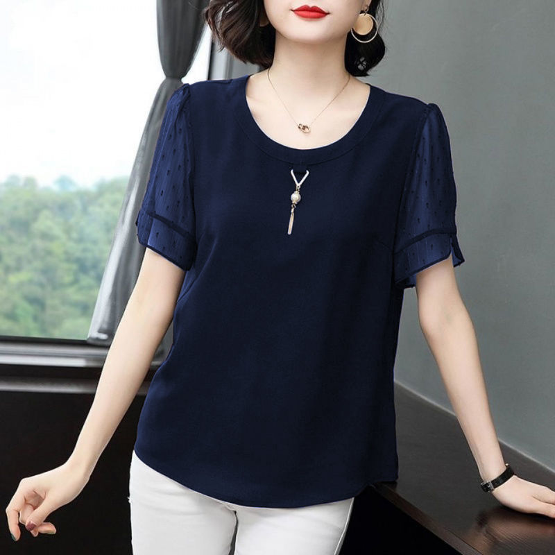 Casualowa koszula w jednolitym – Summer Clothing For 60 Year Old Woman recenzja i cena