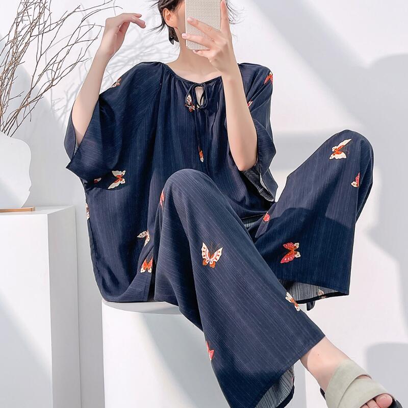 Gorący zestaw piżamowy damski  – Summer Clothes Fashion recenzja i cena