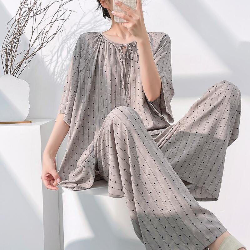 Gorący zestaw piżamowy damski  – Summer Clothes Fashion recenzja i cena