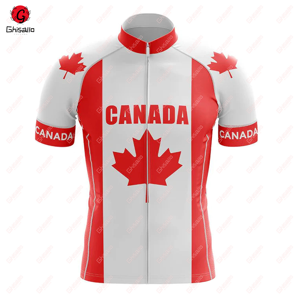 Canada Cycling Jersey for Men, – Summer Clothing Canada recenzja i cena