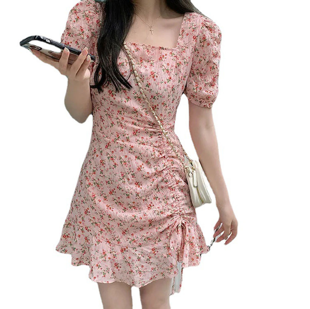 Letnia kwiatowa mini sukienka  – Summer Clothing For 60 Year Old Woman recenzja i cena