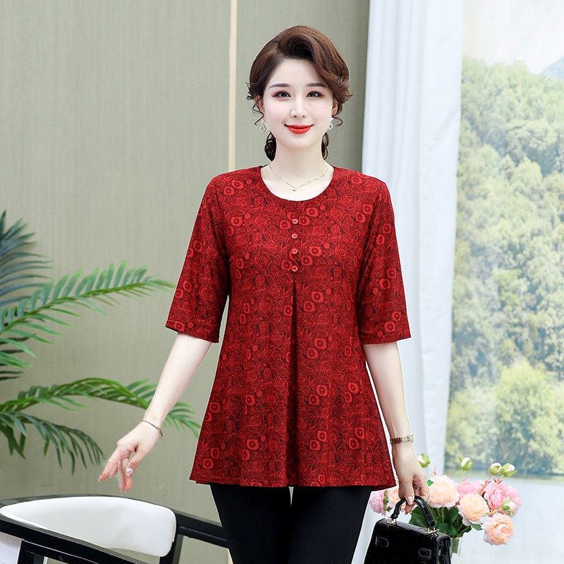Nadruk w stylu Vintage t-shirt – Summer Clothing For 60 Year Old Woman recenzja i cena