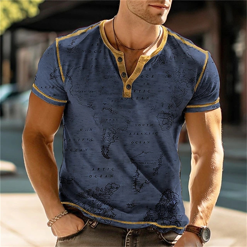 Męskie koszulki Henry z zabawn – Summer Clothes Fashion recenzja i cena