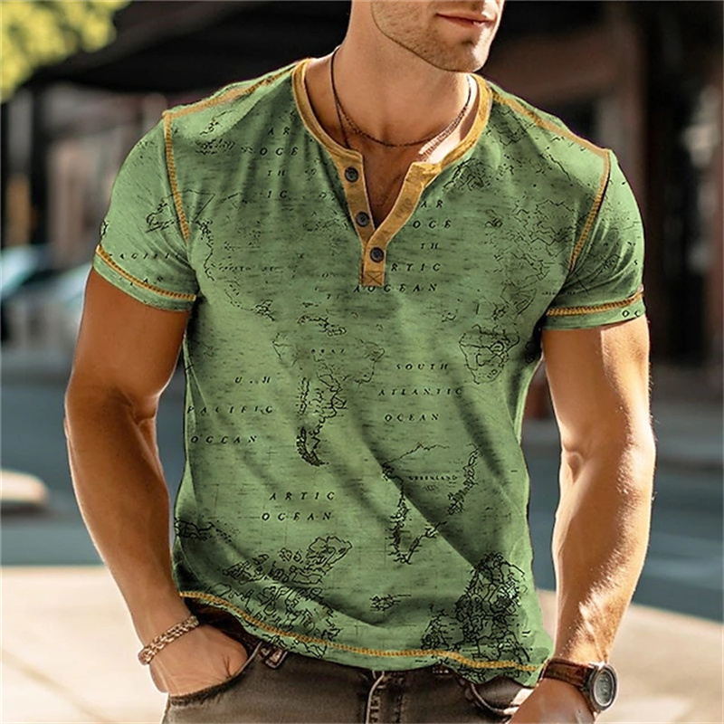 Męskie koszulki Henry z zabawn – Summer Clothes Fashion recenzja i cena