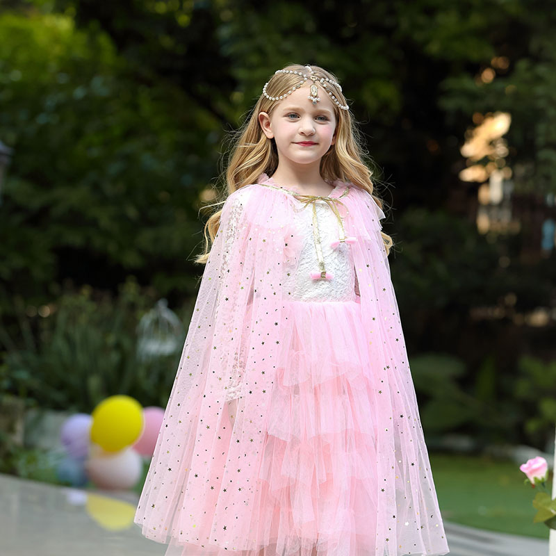 Dziewczyny księżniczka peleryn – Summer Clothing Kids recenzja i cena
