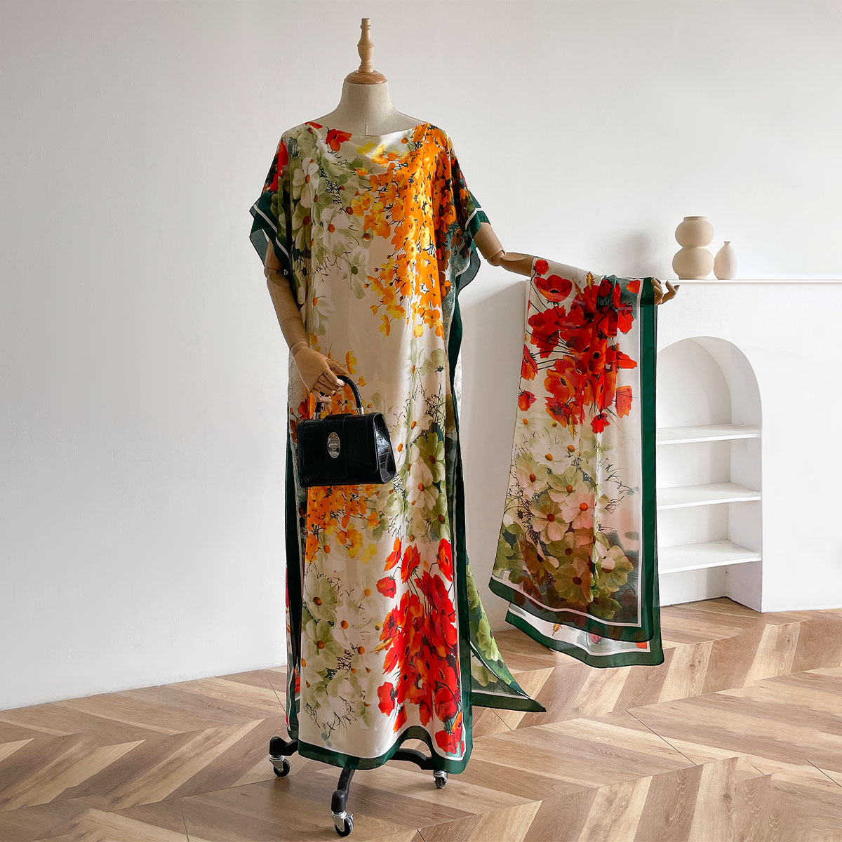Długi szal damski Dubaj Fashio – Summer Clothing For Older Women recenzja i cena