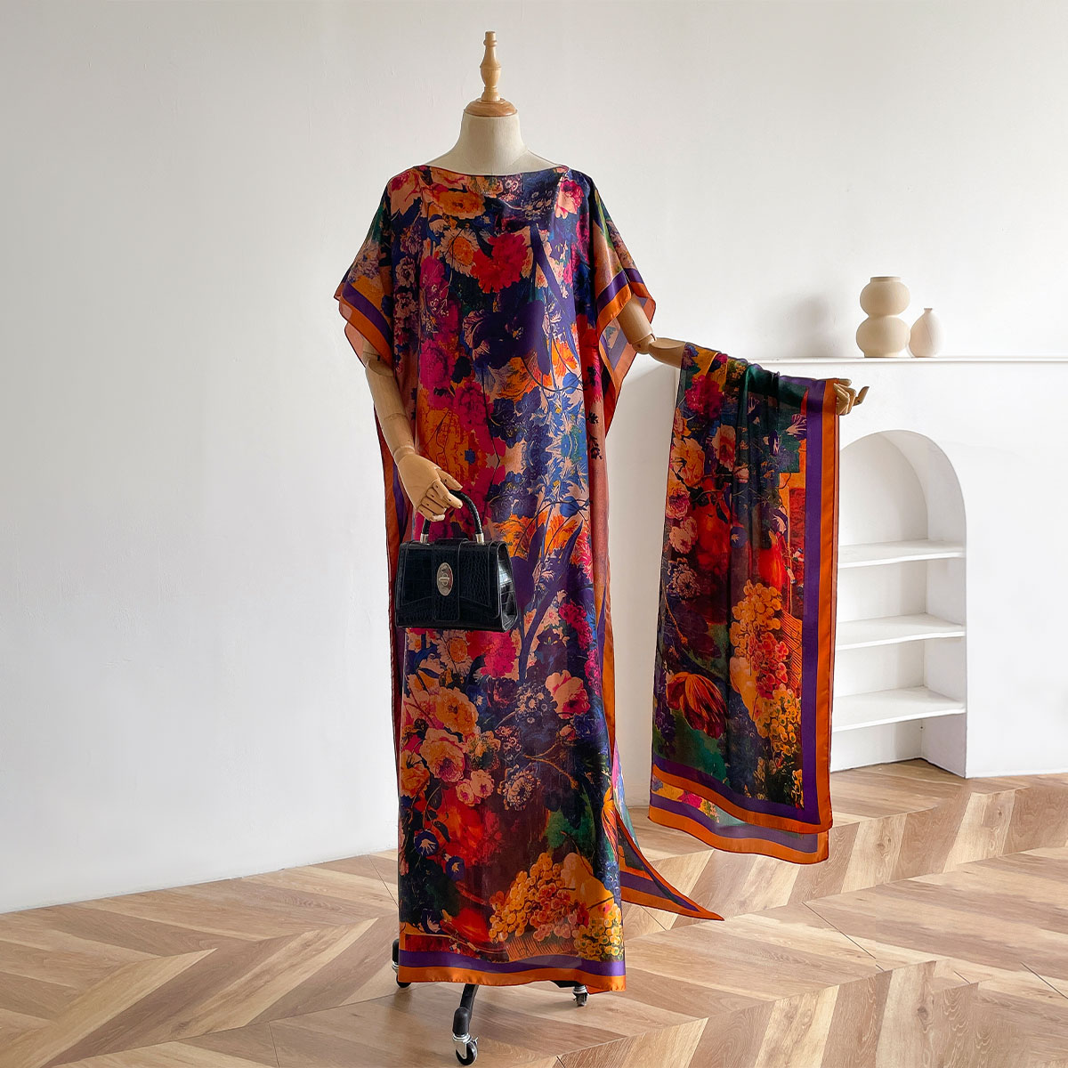 Długi szal damski Dubaj Fashio – Summer Clothing For Older Women recenzja i cena