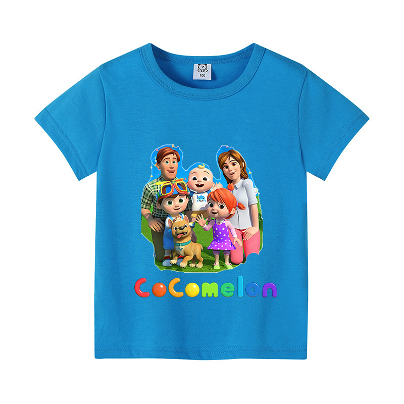 Koszulki dziecięce Cocomelon,  – Summer Clothing Cartoon recenzja i cena