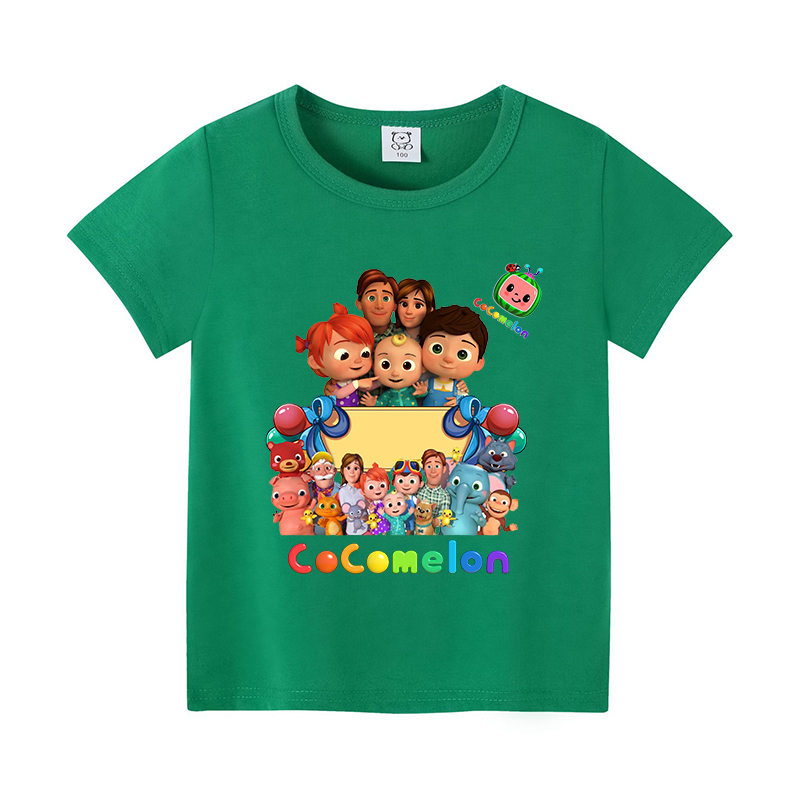Koszulki dziecięce Cocomelon,  – Summer Clothing Cartoon recenzja i cena