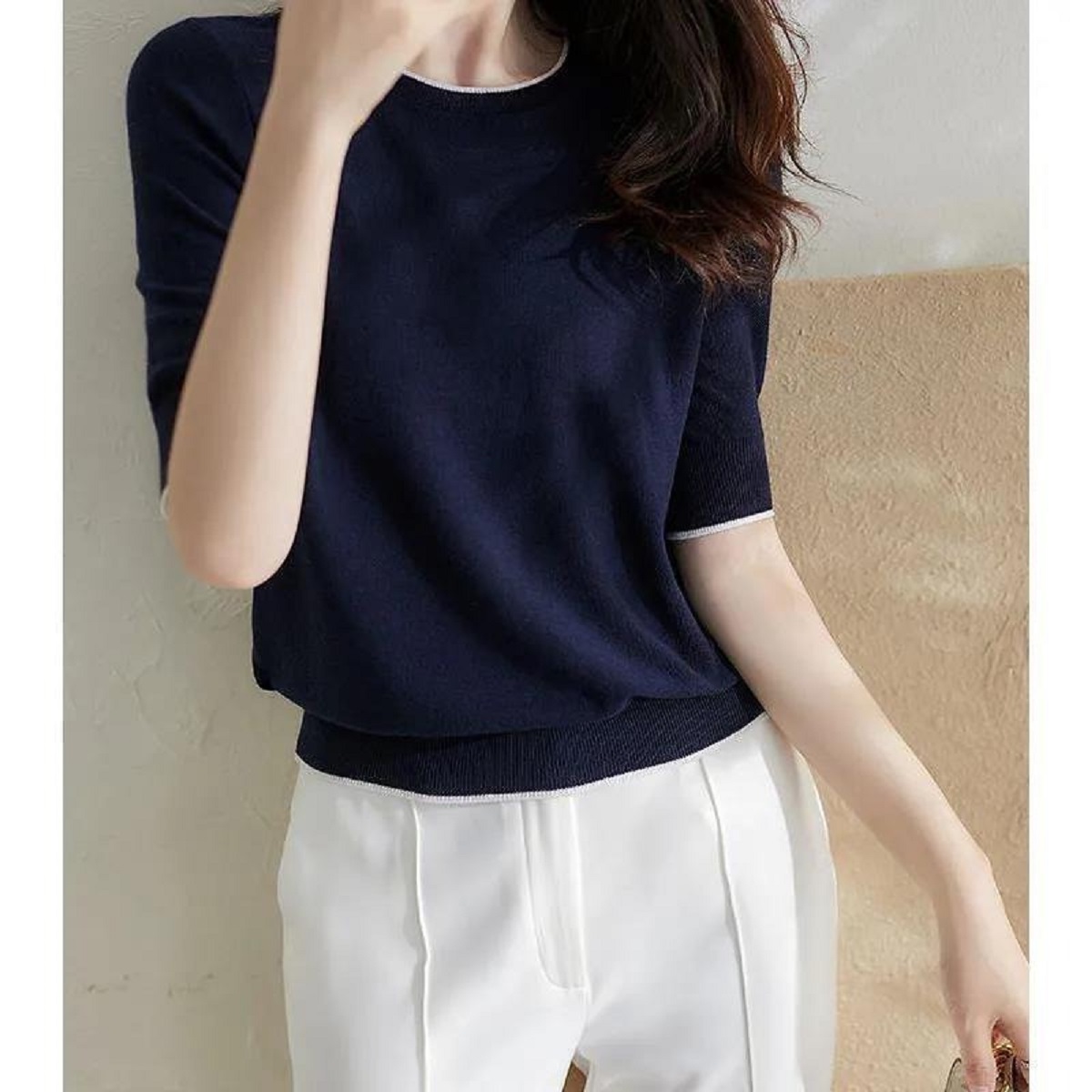 Damski sweter letni wiosenny m – Summer Jumper Clothing recenzja i cena