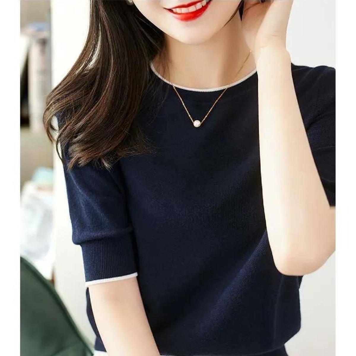 Damski sweter letni wiosenny m – Summer Jumper Clothing recenzja i cena