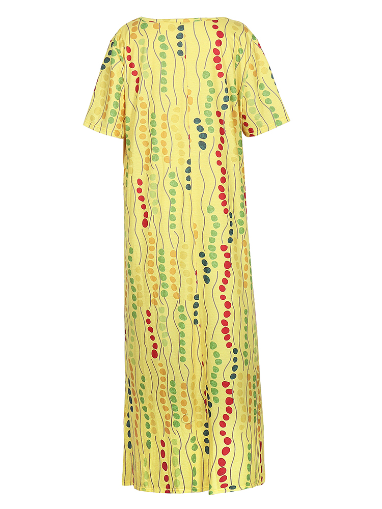 Żółta sukienka midi plus size  – Summer Clothing For Older Women recenzja i cena
